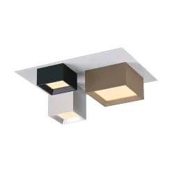 LED-kattovalaisin PURE Manhattan, monivärinen, 8-lamppuinen, CCT