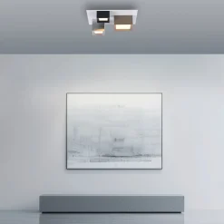 LED-kattovalaisin PURE Manhattan, monivärinen, 3-lamppuinen, CCT