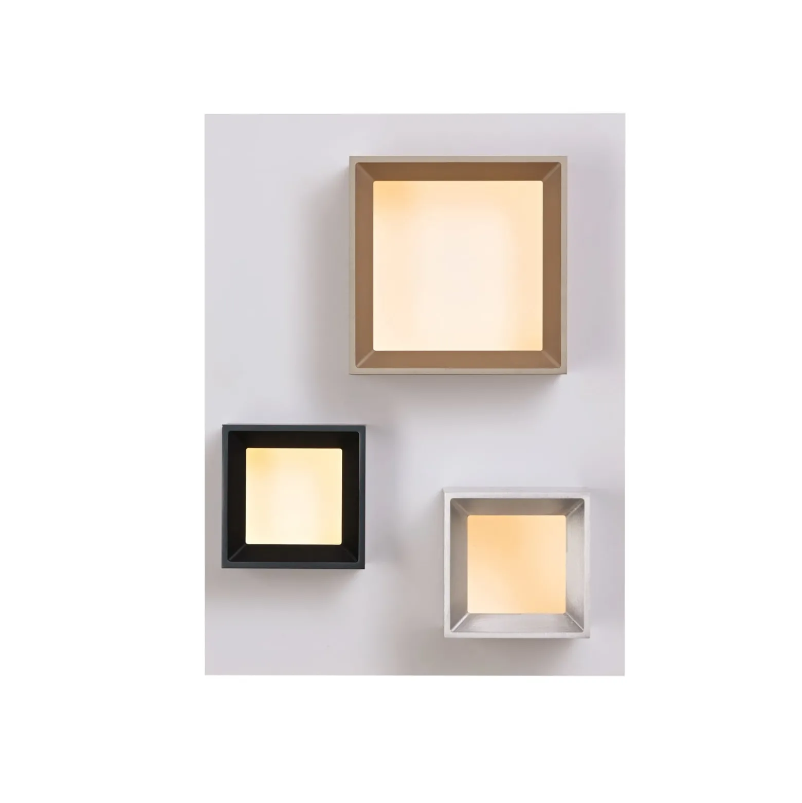LED-kattovalaisin PURE Manhattan, monivärinen, 8-lamppuinen, CCT
