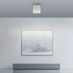 LED-kattovalaisin PURE Manhattan, snow, 1-lamppuinen, CCT