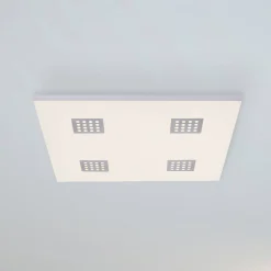 LED-kattovalaisin PURE Neo, 62 cm, alumiini, CCT, kaukosäädin