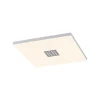 LED-kattovalaisin PURE Neo, 45 cm, alumiini, CCT, kaukosäädin