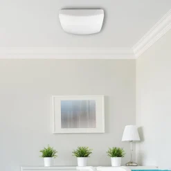 LED-kattovalaisin Reva 30 neliö, valkoinen, muovia, terästä