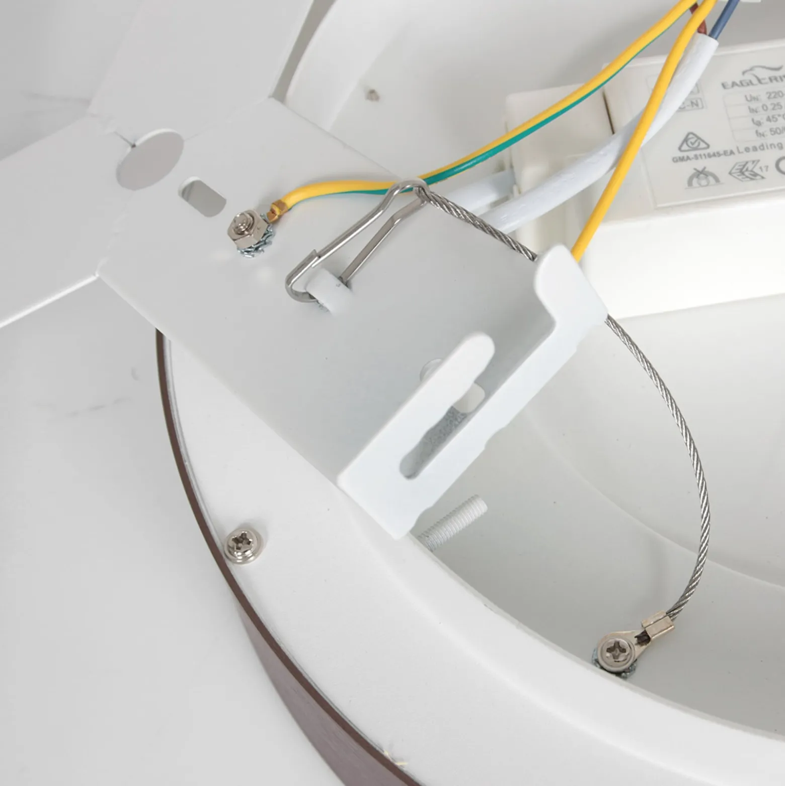 LED-kattovalaisin Ringlede, 2700 K Ø 48 cm pronssi