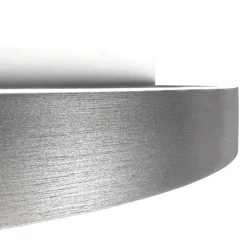 LED-kattovalaisin Ringlux, teräksenharmaa, Ø 40 cm, metalli, 2700 K