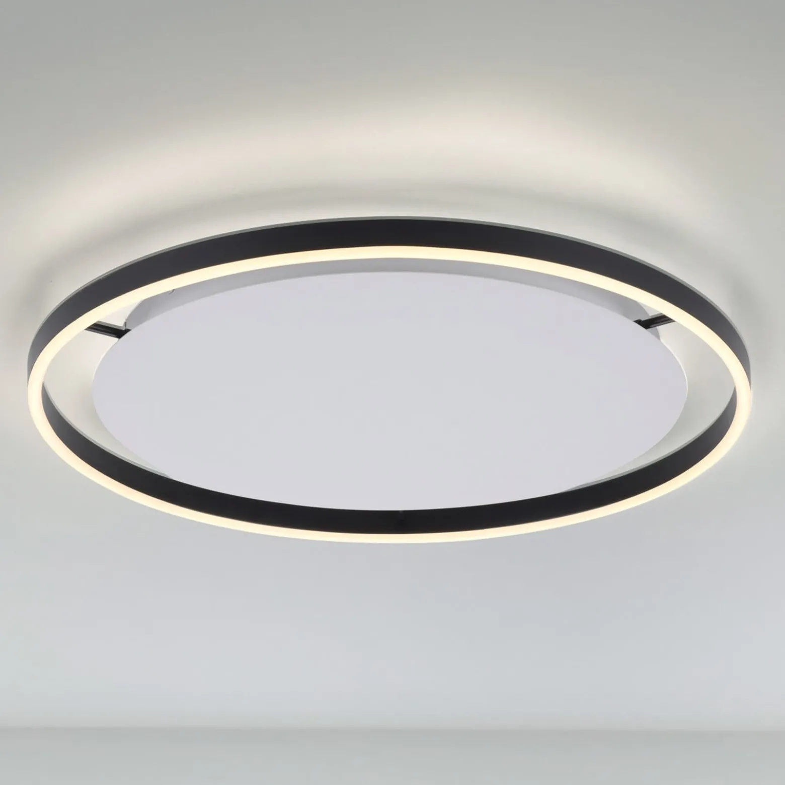 LED-kattovalaisin Ritus, Ø 58.5cm, antrasiitti
