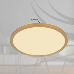 LED-kattovalaisin Sapana, Ø29,5 messinki
