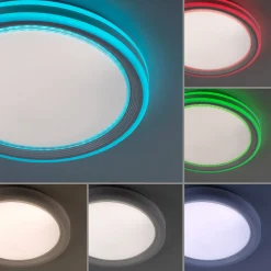 LED-kattovalaisin Spheric, CCT, RGB, Ø 48 cm