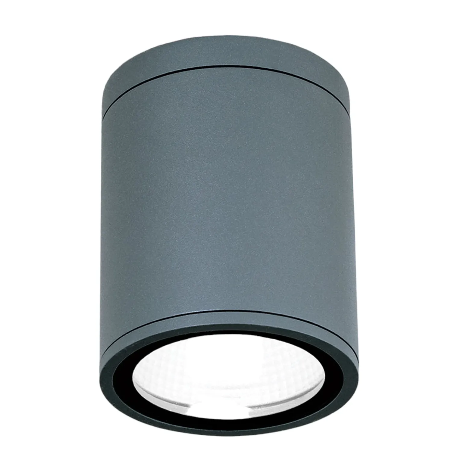 LED-kattovalaisin Sputnik IP65 Ø 9 cm, antrasiitti