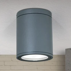 LED-kattovalaisin Sputnik IP65 Ø 9 cm, antrasiitti