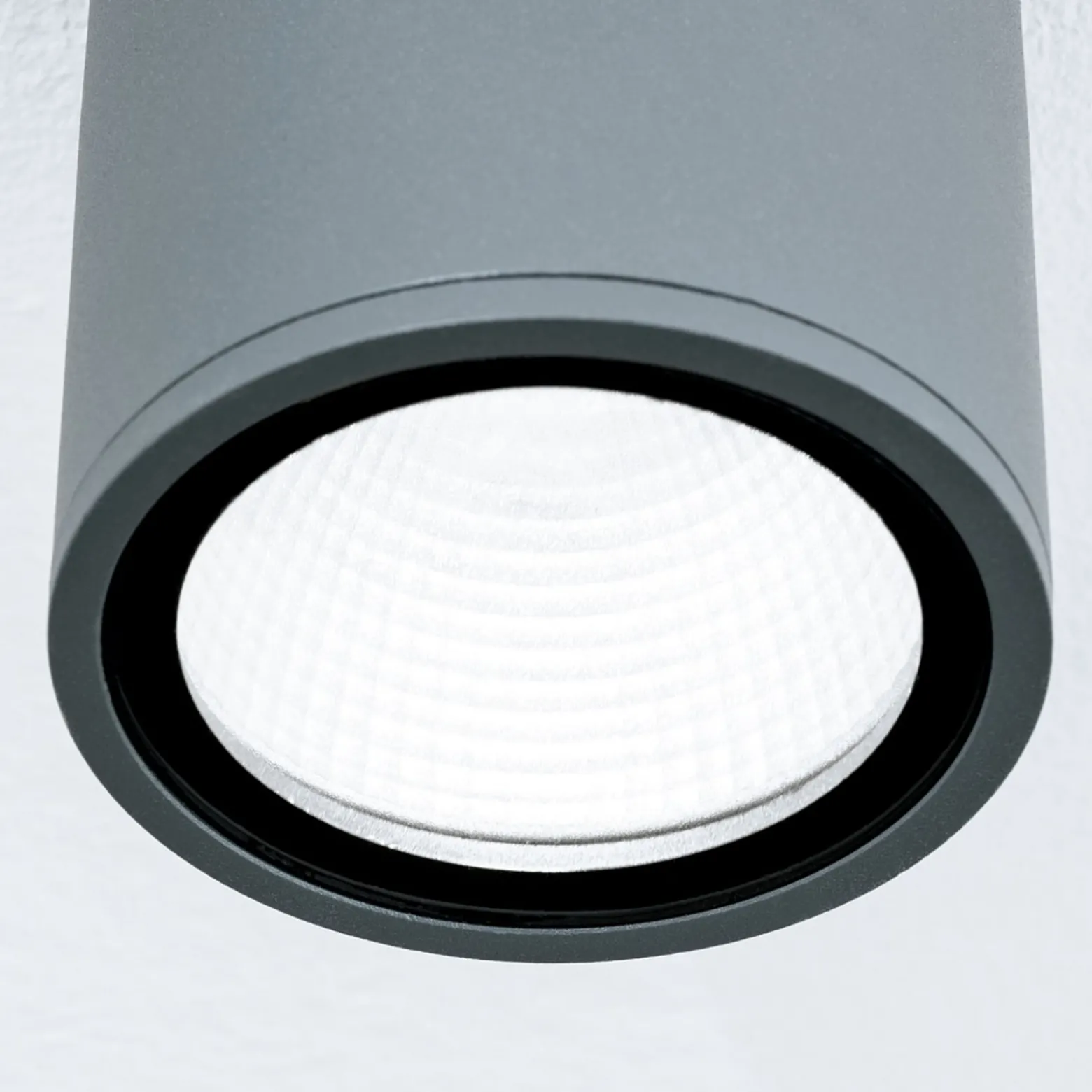 LED-kattovalaisin Sputnik IP65 Ø 9 cm, antrasiitti