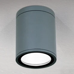 LED-kattovalaisin Sputnik IP65 Ø 9 cm, antrasiitti