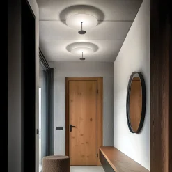 LED-kattovalaisin Stilo_S, musta, Ø 35 cm