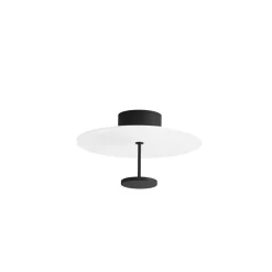 LED-kattovalaisin Stilo_S, musta, Ø 35 cm