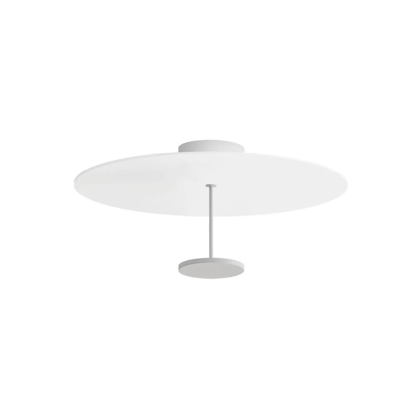 LED-kattovalaisin Stilo_S, valkoinen, Ø 55 cm