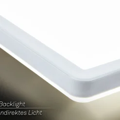 LED-kattovalaisin Tava, valkoinen, muovia, 98 cm, taustavalo