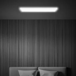 LED-kattovalaisin Tava, valkoinen, muovia, 98 cm, taustavalo