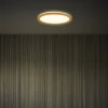 LED-kattovalaisin Tava Wood, Ø 29 cm, muovi, 3 000 K