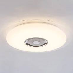 LED-kattovalaisin Tune RGB kaiuttimella Ø 60