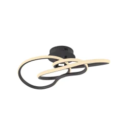 LED-kattovalaisin TWIST, musta, pituus 90 cm, metallinen, Switchdim,