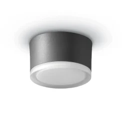 LED-kattovalaisin 1420 ulkotiloihin, grafiitti Ø 13 cm