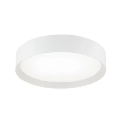 LED-kattovalaisin VARIO, Ø 40 cm, valkoinen, metalli, CCT, himmennettävä