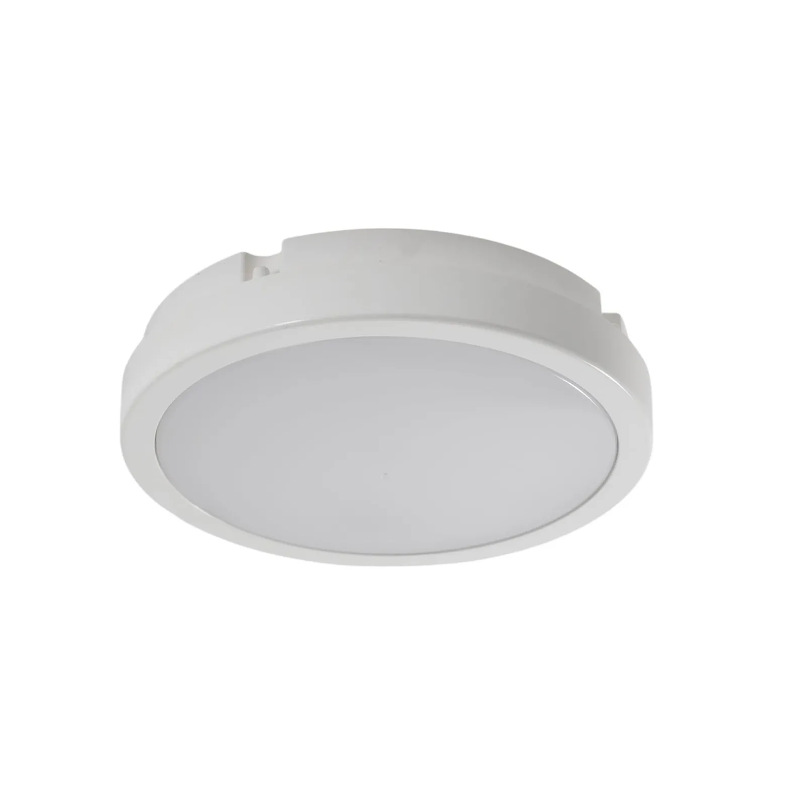 LED-kattovalaisin Vera, valkoinen, muovi, Ø 22 cm, IP65