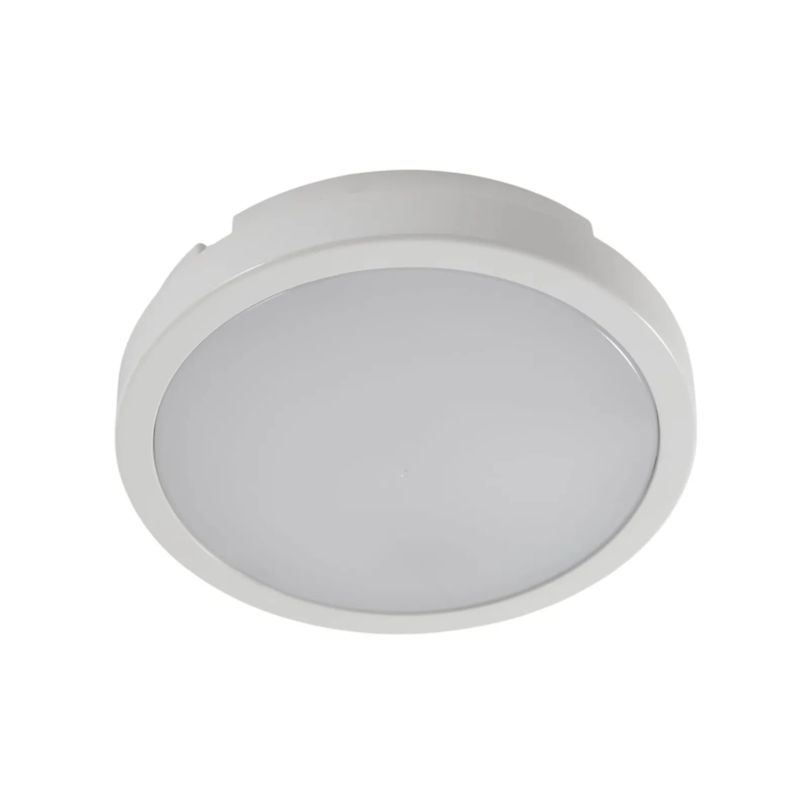 LED-kattovalaisin Vera, valkoinen, muovi, Ø 22 cm, IP65