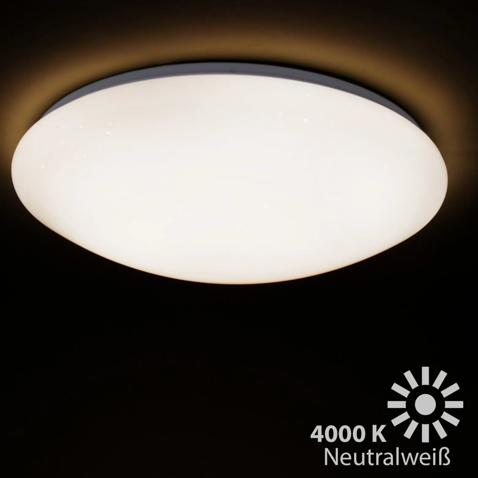 LED-kattovalaisin Vipe, tähtitaivas-efekti, 49 cm