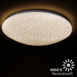 LED-kattovalaisin Vipe, tähtitaivas-efekti, 49 cm