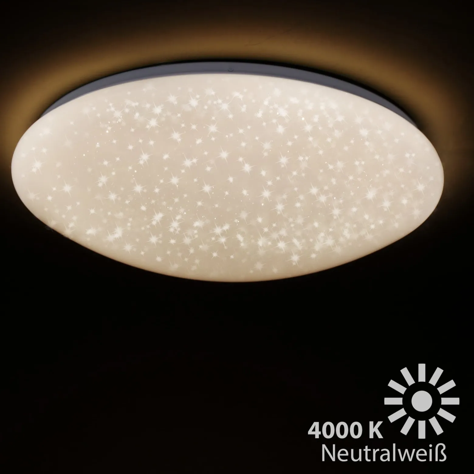 LED-kattovalaisin Vipe, tähtitaivas-efekti, 49 cm