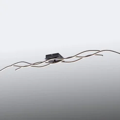 LED-kattovalaisin Wave 3 000 K 137,5 x 16 cm musta