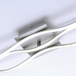 LED kattovalaisin Wave 3000K 139.5x16cm teräs