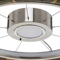 LED-kattovalaisin Wheel, RGB, camouflage
