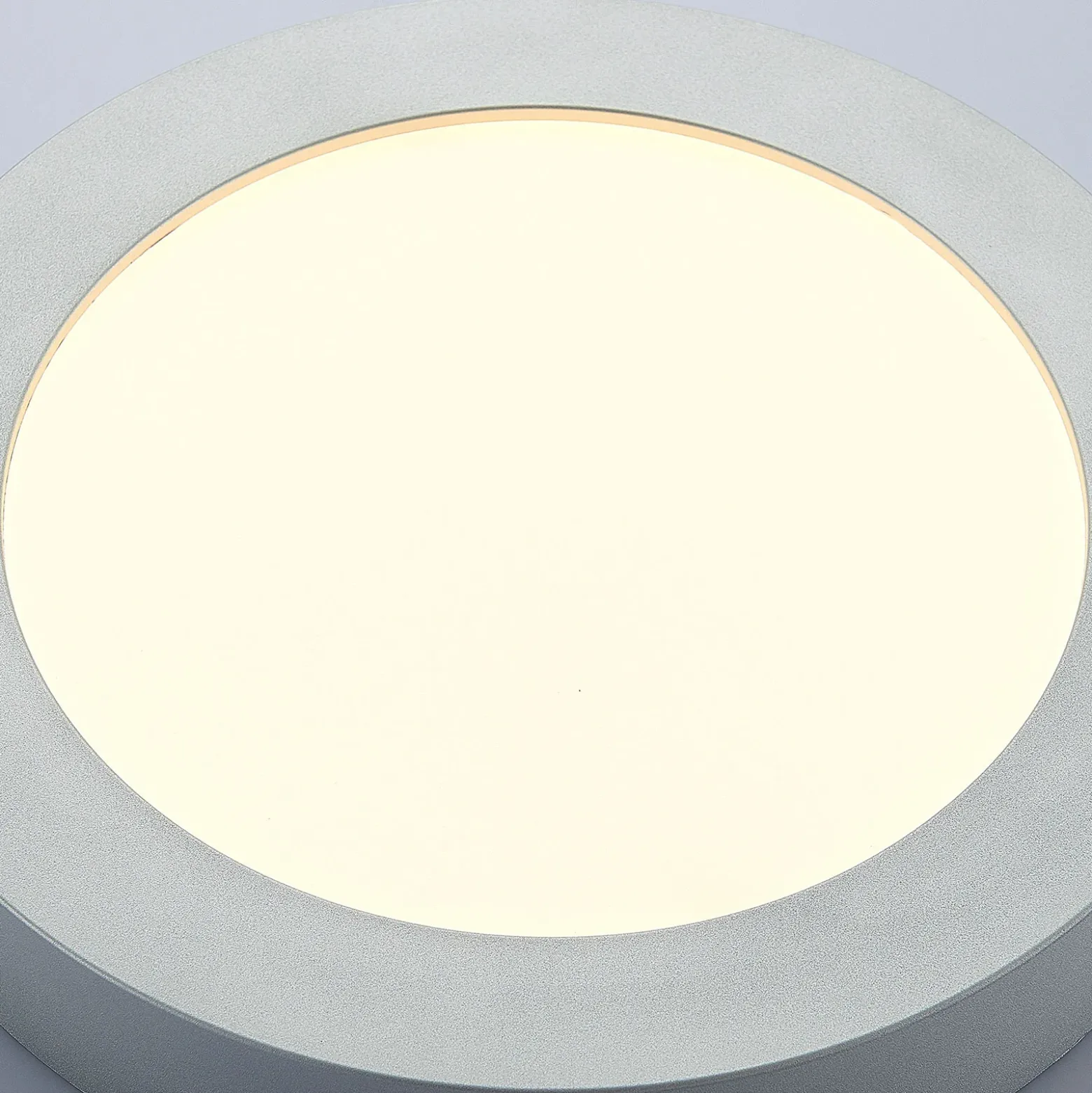 LED-kattovalo Marlo hopea 3 000 K pyöreä 25,2 cm