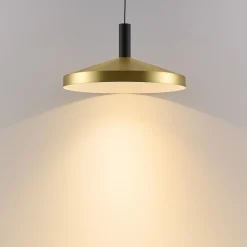 LED-kiskovalaisin LORA III, messinki, halkaisija 36 cm, 40°, CCT, 3-vaihe