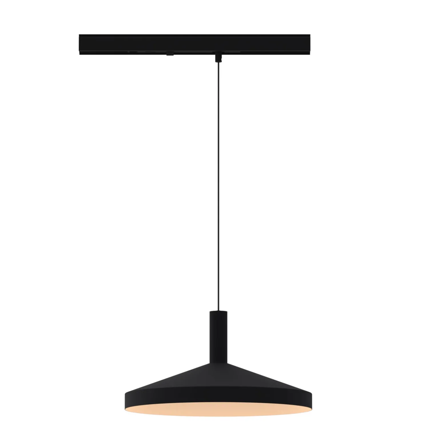 LED-kiskovalaisin LORA III, musta, halkaisija 36 cm, 40°, CCT, 3-vaiheinen