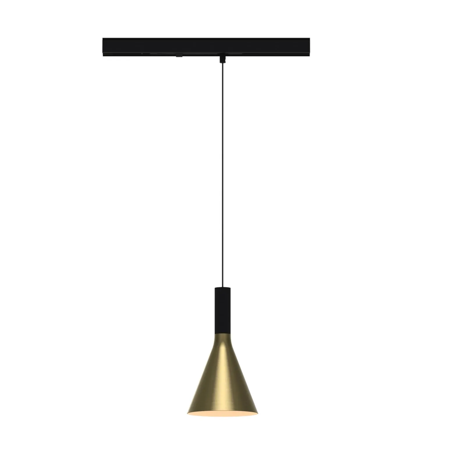 LED-kiskovalaisin LORA I, messinki, Ø 15 cm, 40° CCT, 3-vaiheinen