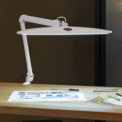 LED-klipsivalaisin MAULwork, valkoinen, korkeus 50 cm, himmennettävä