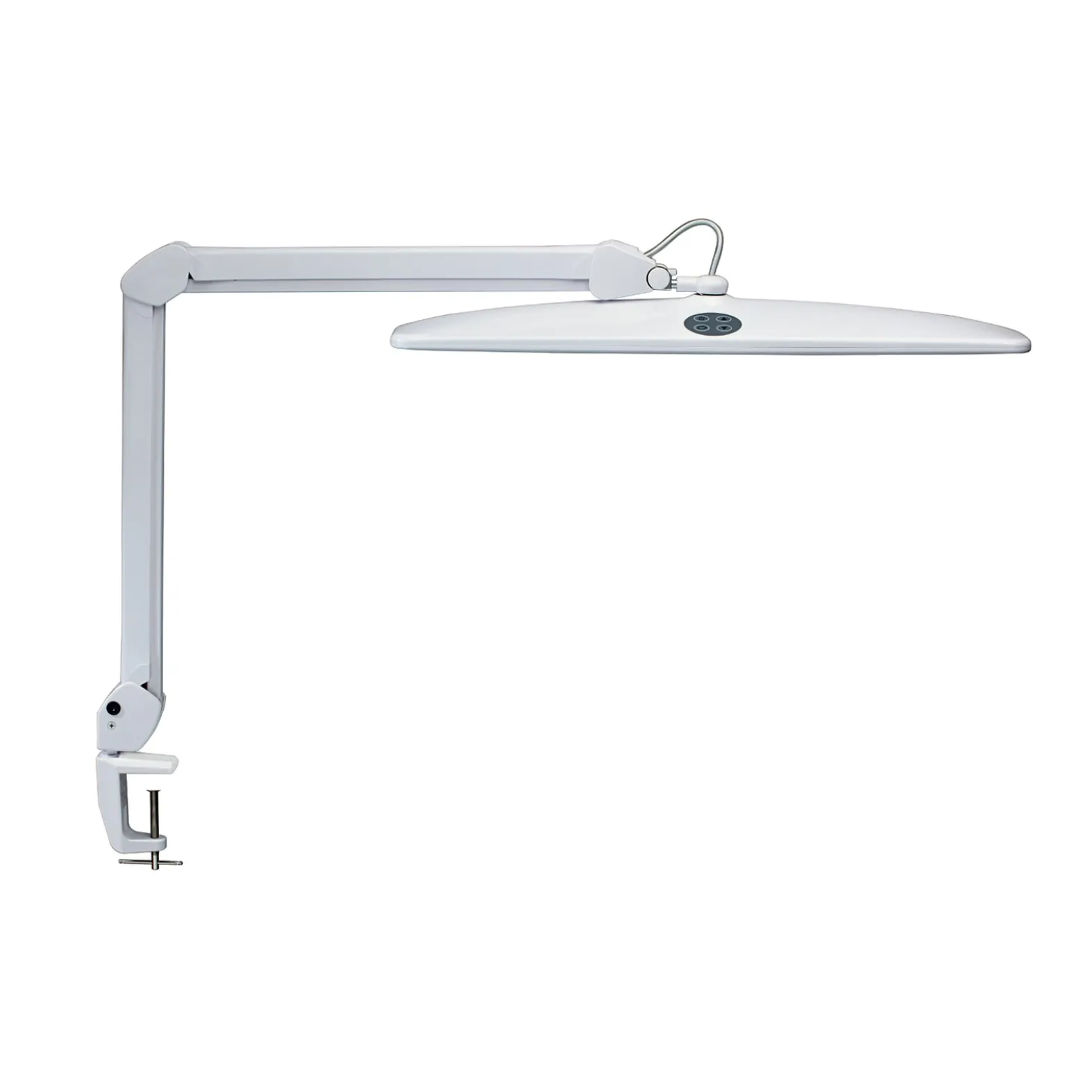 LED-klipsivalaisin MAULwork, valkoinen, korkeus 50 cm, himmennettävä