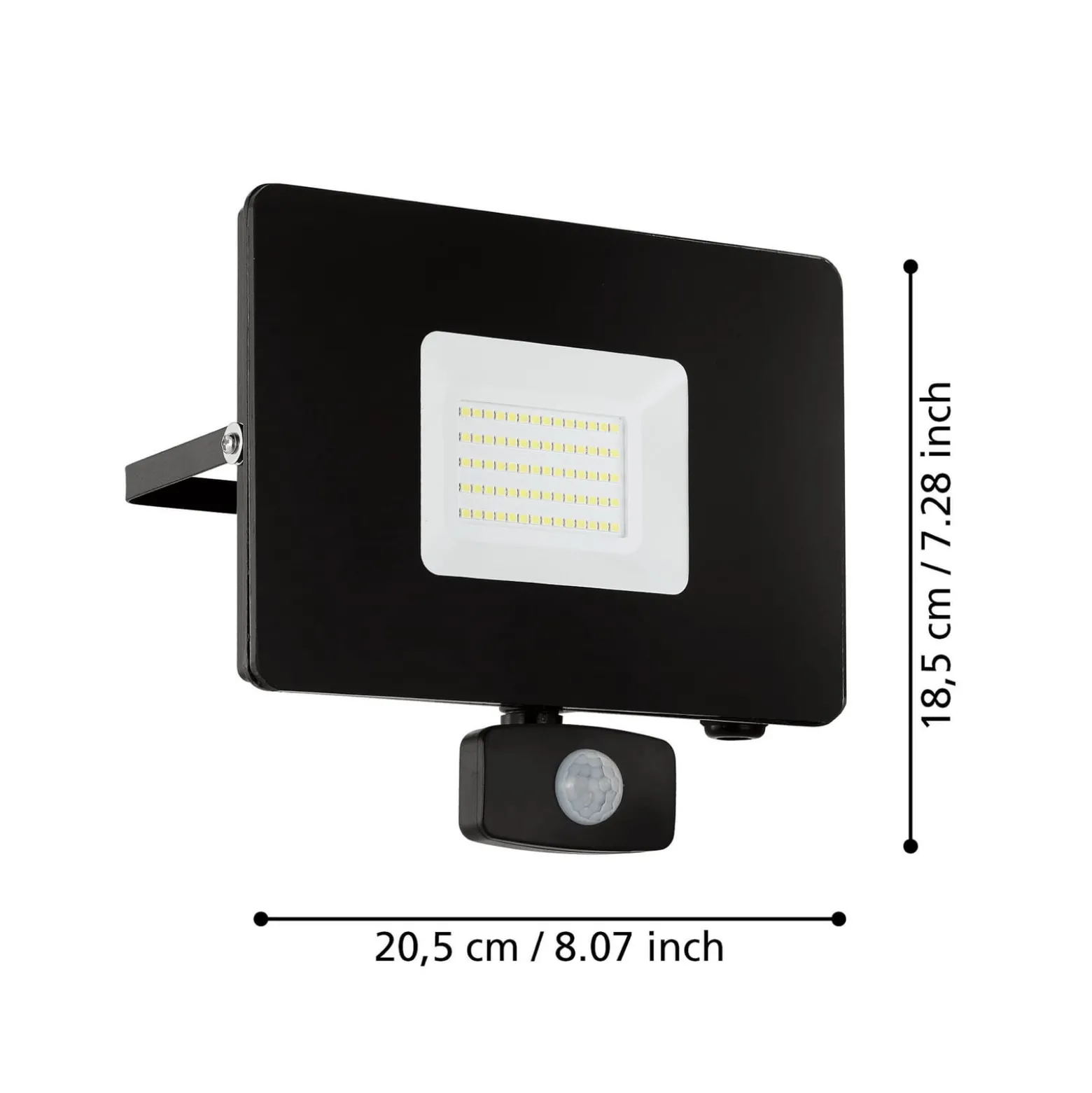 LED-kohdevalaisin ulos Faedo 3, tunnistin, 50 W