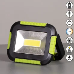 LED-kohdevalaisin ulos 850946, musta/vihreä, pituus 16 cm