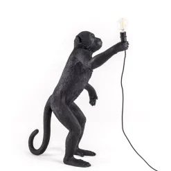 LED-koisteterassivalaisin Monkey Lamp pysty, black