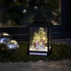 LED-koristelyhty Lumiukot, musta IP44, 42 cm