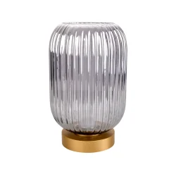 LED-koristepöytälamppu 5305558, akku, savunharmaa