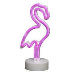 LED-koristevalaisin Flamingo, paristokäyttöinen