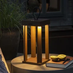 LED-koristevalo Cannes USB, ruoste