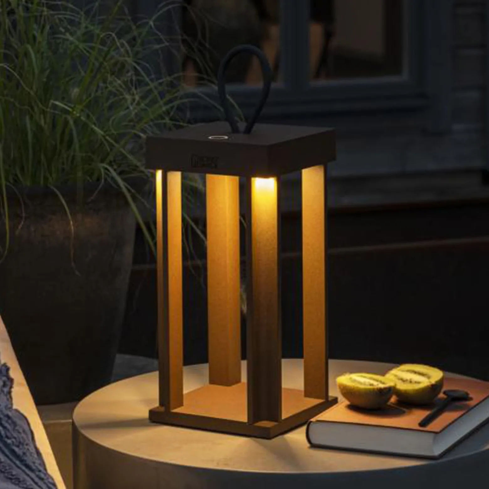 LED-koristevalo Cannes USB, ruoste