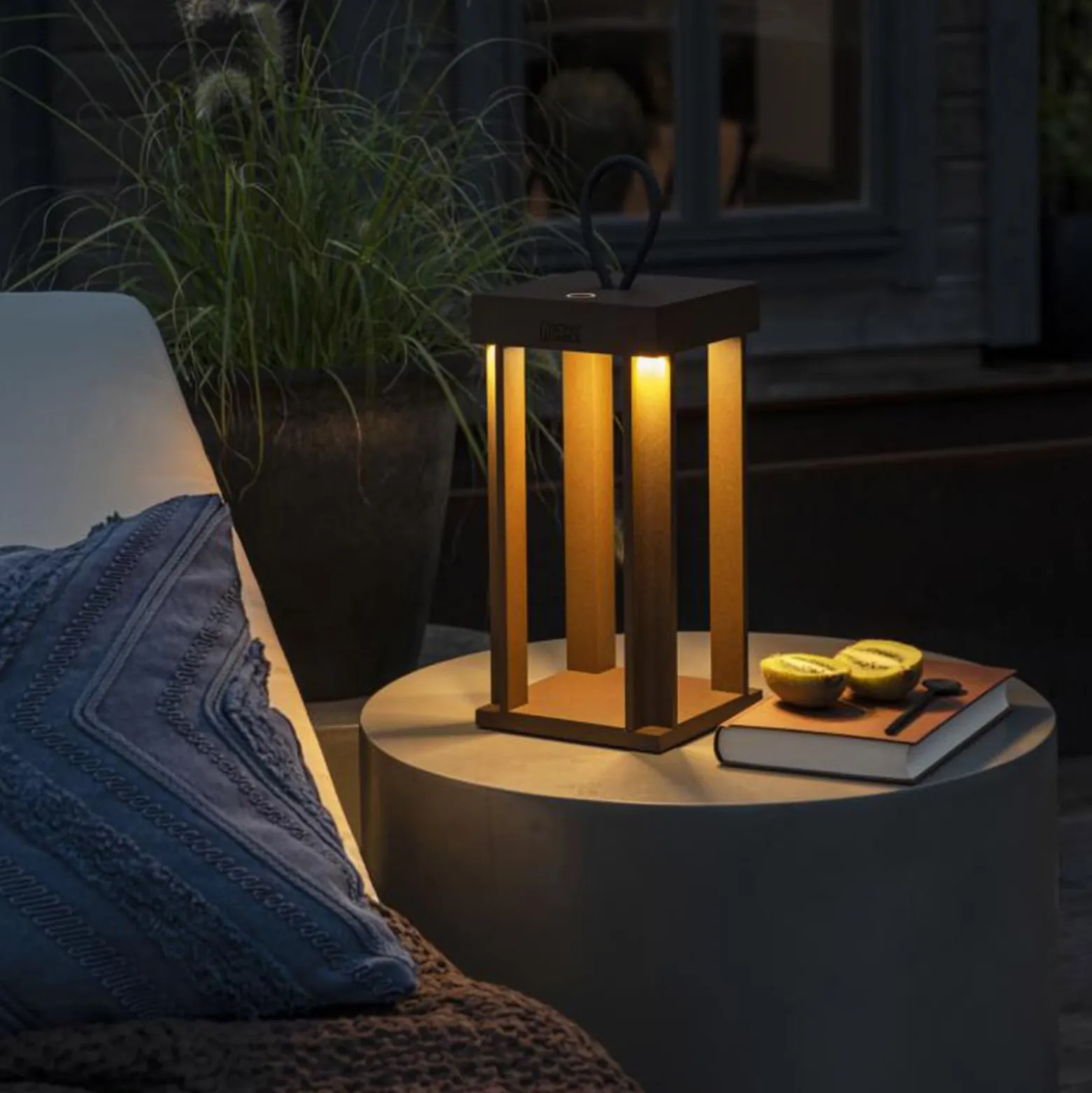LED-koristevalo Cannes USB, ruoste