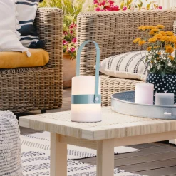 LED-koristevalo Neo sisäkäyttöön, akku, minttu